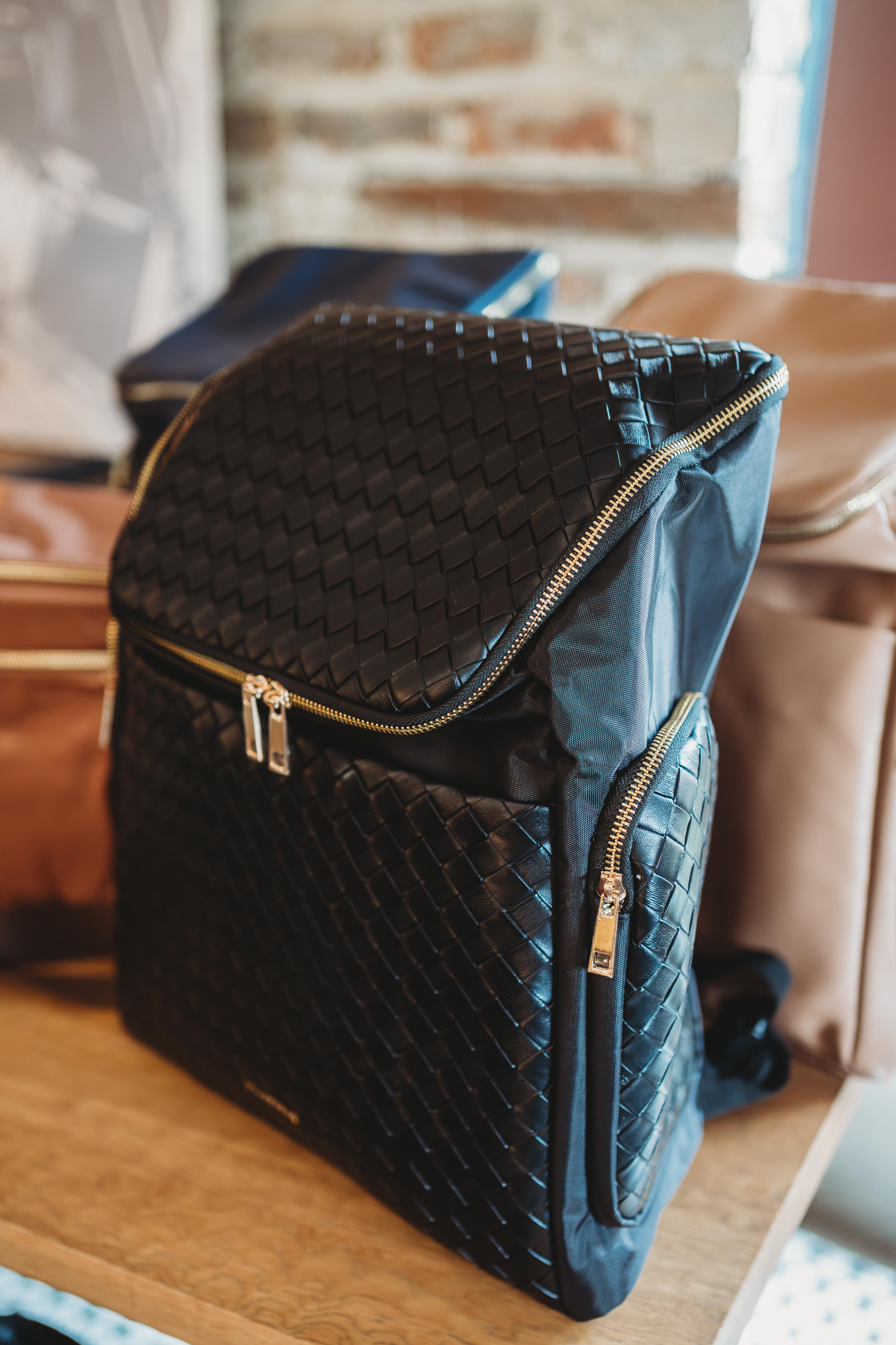 The Backpack - Lychee Black