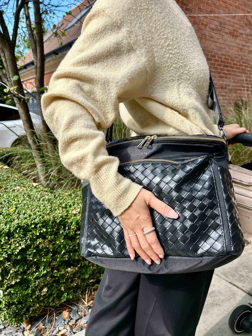 Buggy Organiser - Lychee Black