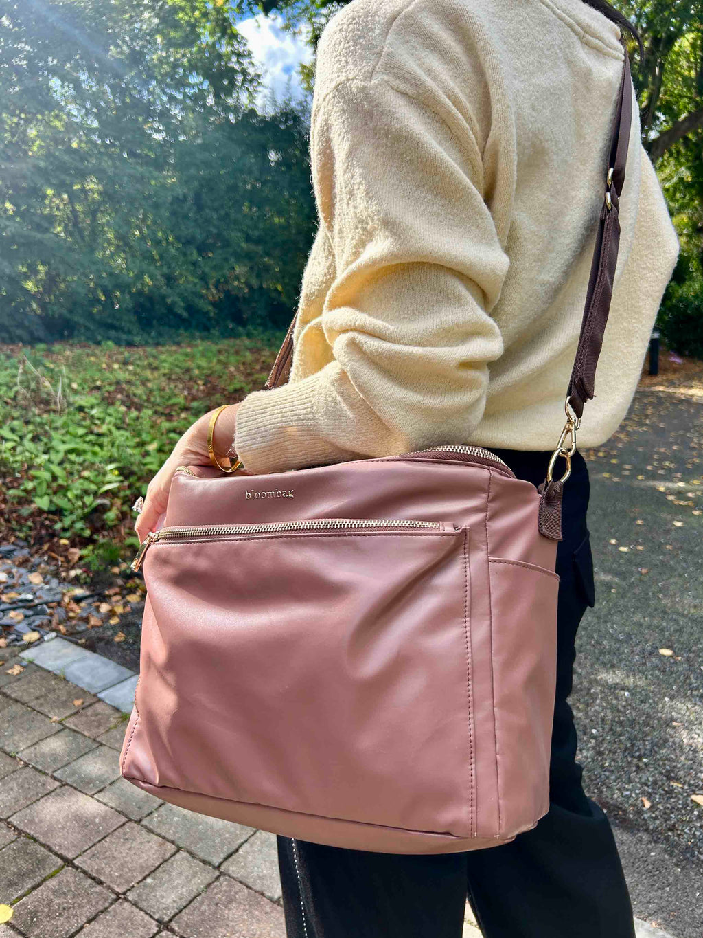 Buggy Organiser - Mocha Rose