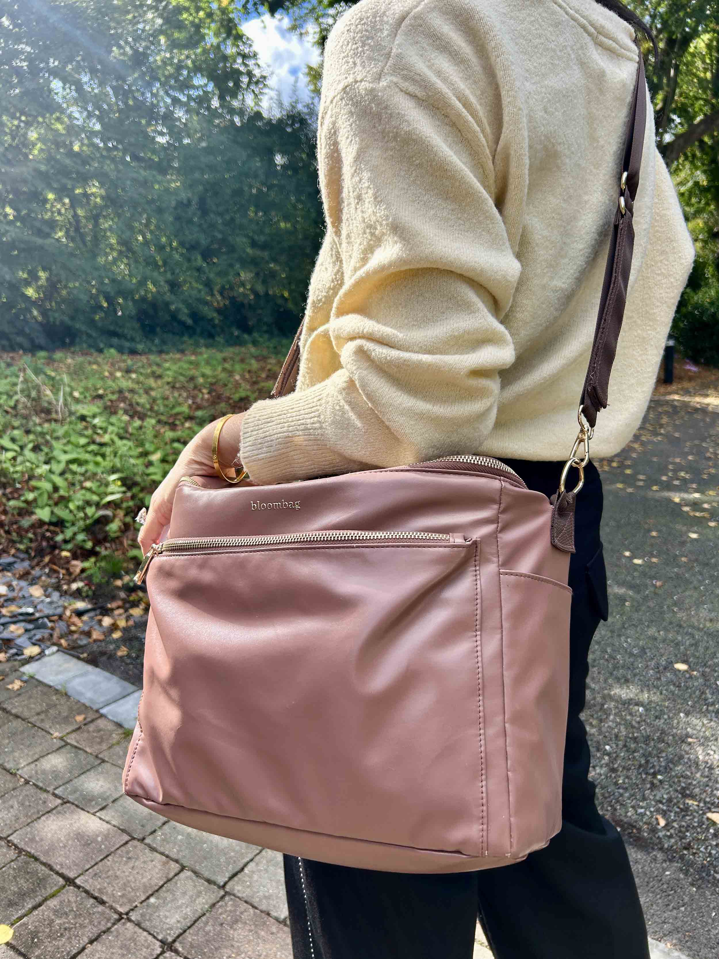 Buggy Organiser - Mocha Rose