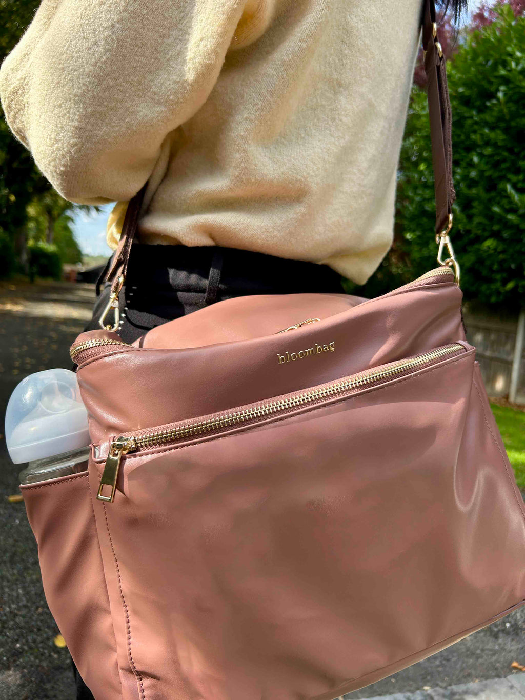 Buggy Organiser - Mocha Rose