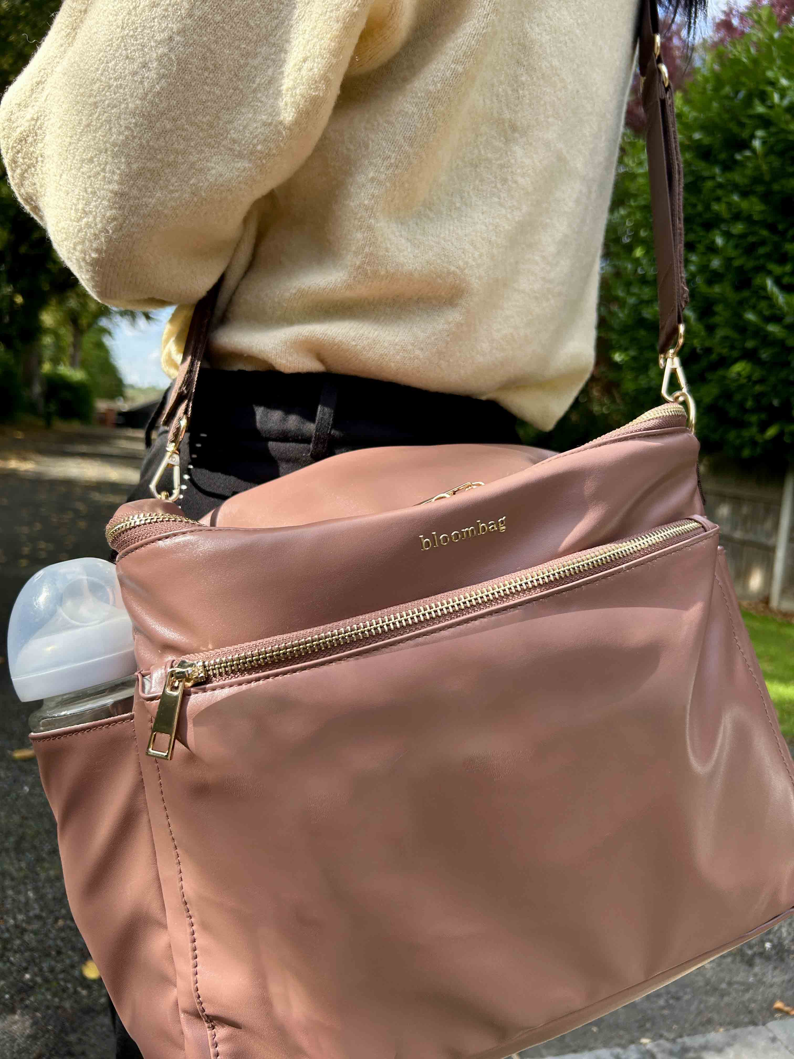 Buggy Organiser - Mocha Rose