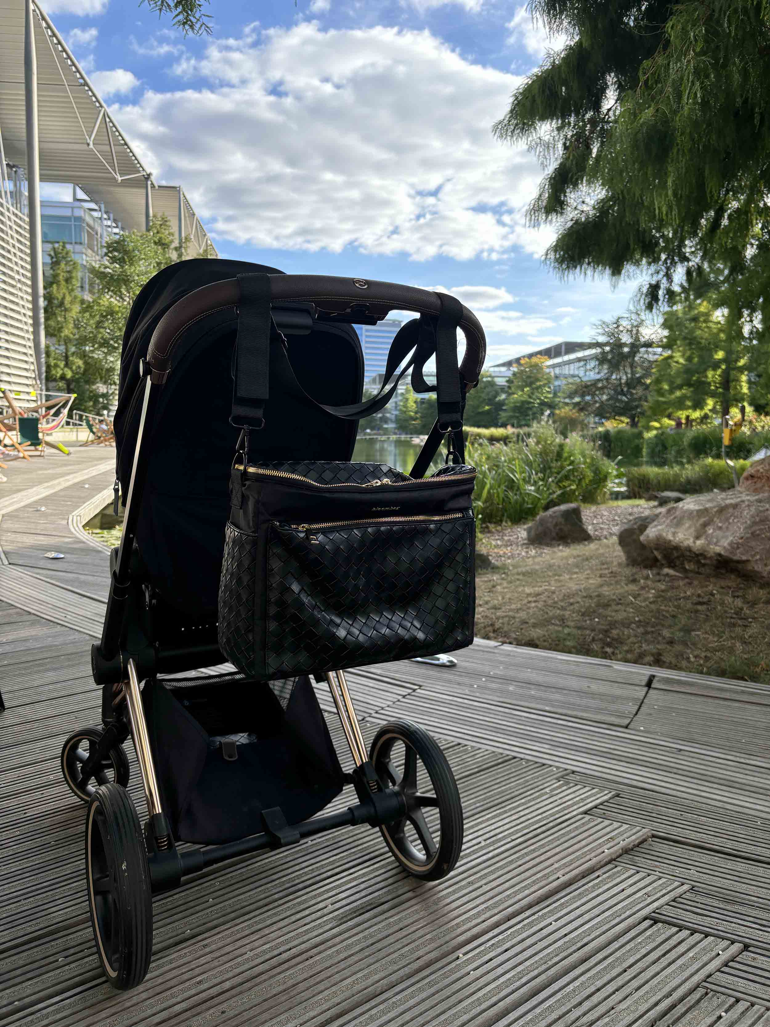 Buggy Organiser - Lychee Black