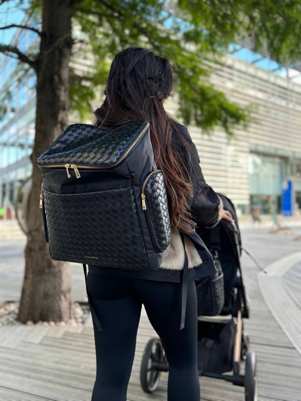 The Backpack - Lychee Black