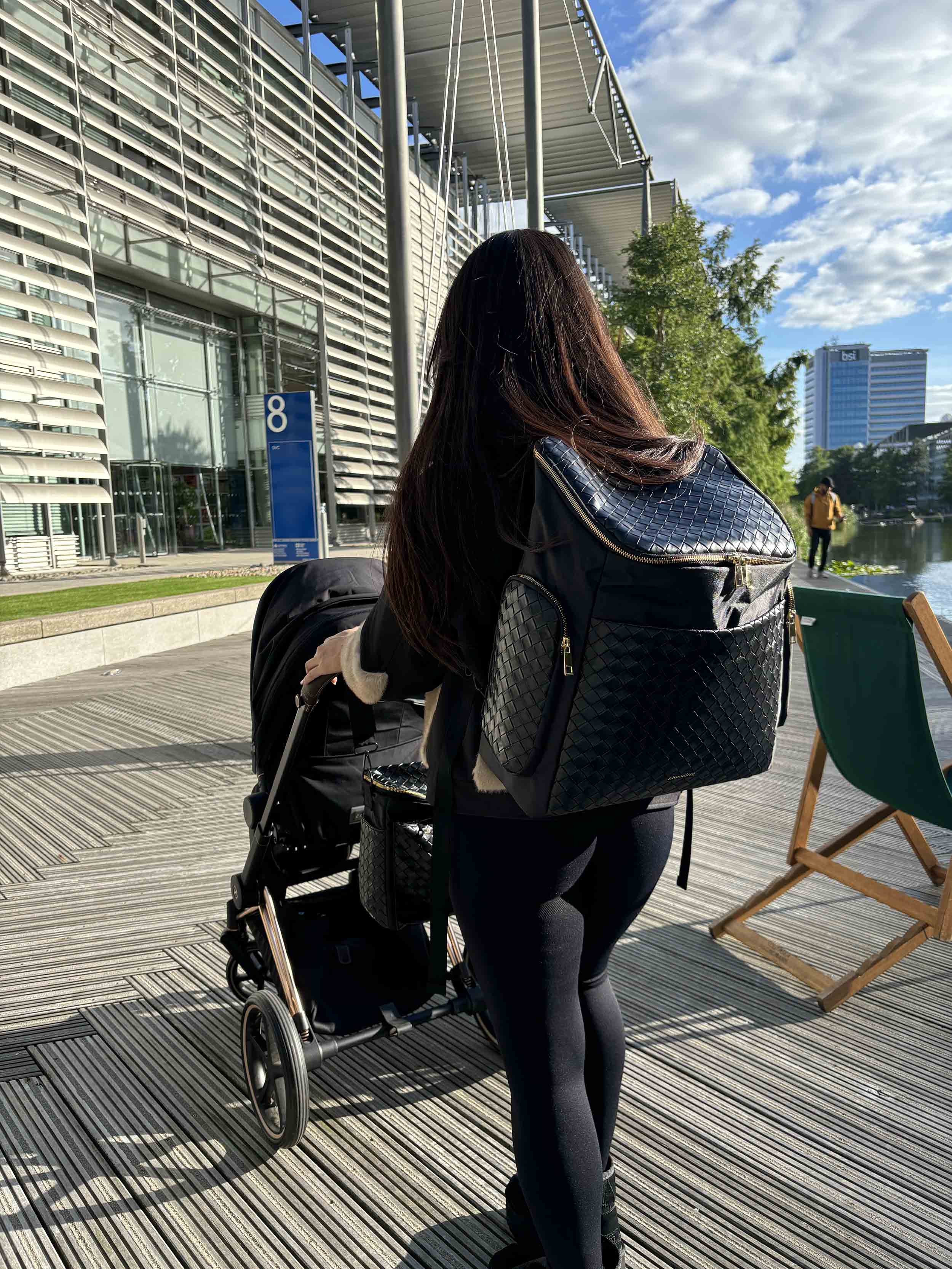 The Backpack - Lychee Black